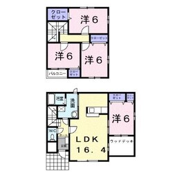 サンシャイン桔梗の物件間取画像